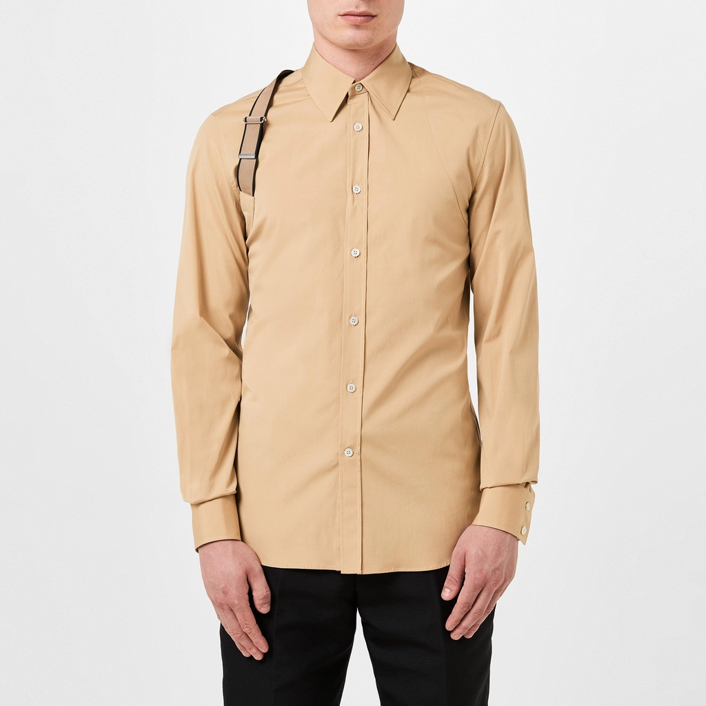 Alexander McQueen Harness Shirt - Beige